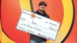 He Lets a Woman Go Ahead in Line Who Thanks Him by Giving Him Two Lottery Tickets and He Becomes a Millionaire
