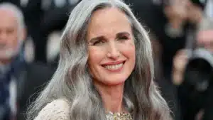 The Bun on Gray Hair, Outdated? Andie MacDowell Proves Otherwise and Inspires All Women Over 50