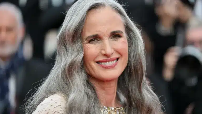 The Bun on Gray Hair, Outdated? Andie MacDowell Proves Otherwise and Inspires All Women Over 50